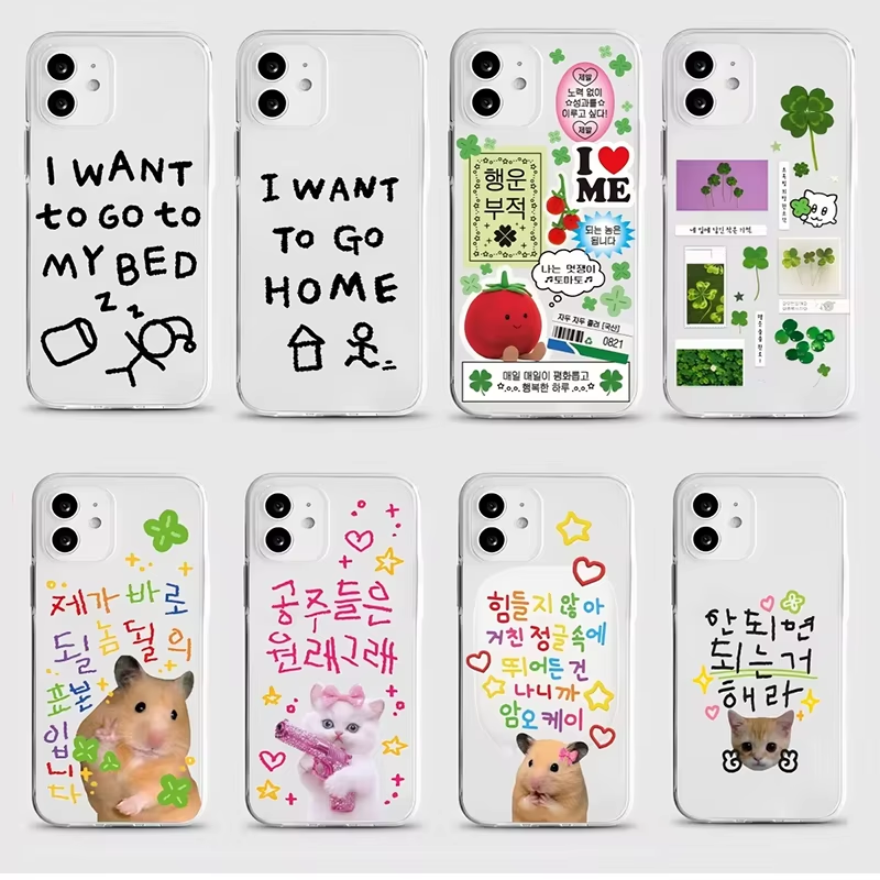 Phone Cases Otterbox - Koreanische Ins-Stil Süße Vierblättrige Kleeblatt Handyhülle