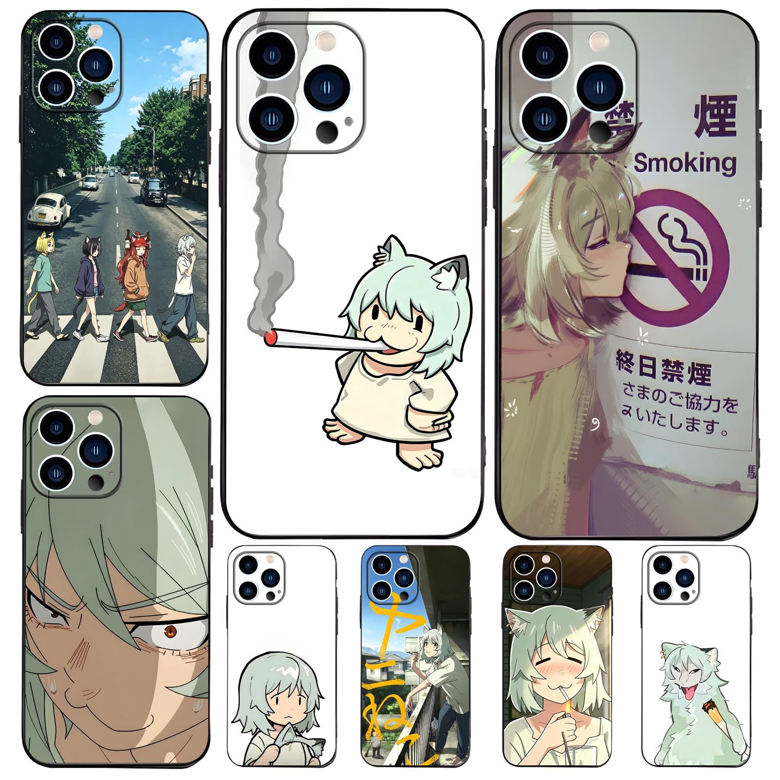 Phone Cases For Iphone 15 - Chainsmoker Cat Handyhülle für iPhone 17