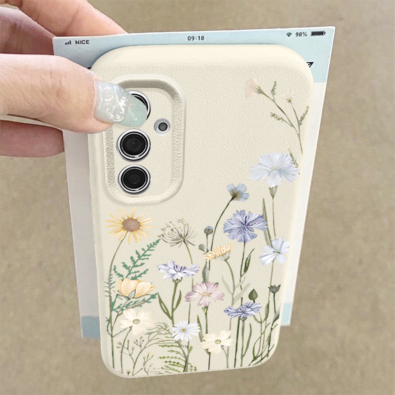 Phone Cases Galaxy A16 5G - Kleine Blumen Handyhülle für Samsung Galaxy