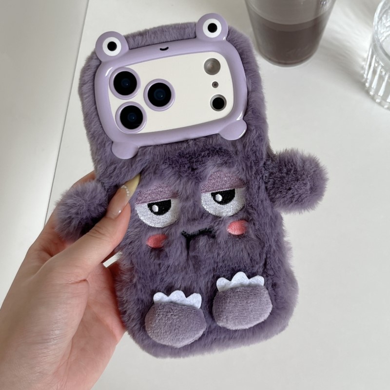 Phone Cases For Iphone 15 - Niedliche Cartoon-Handyhüllen mit lustigem Schlafgesicht für