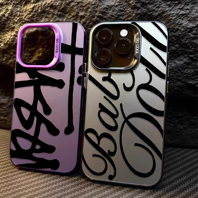 Phone Cases Otterbox - Kreative Mode-Handyhülle mit englischen Buchstaben für
