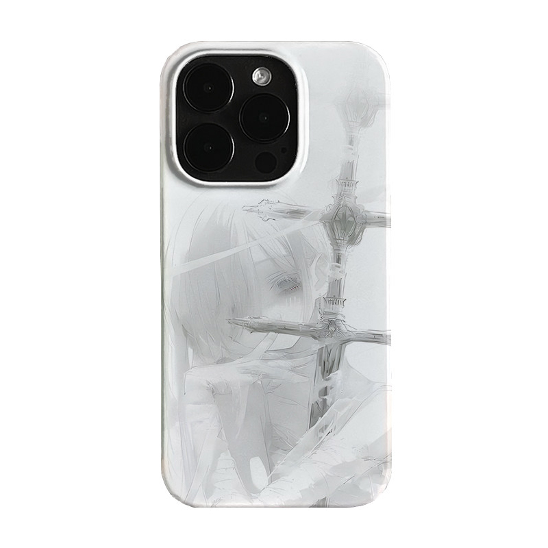 Phone Cases Cool Girl - Schöne Anime-Mädchen-Schwert-Design Handyhülle für iPhone 17