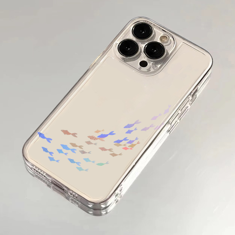Cute Anime Case - Ins Small Fish Group Kreative Cartoon
