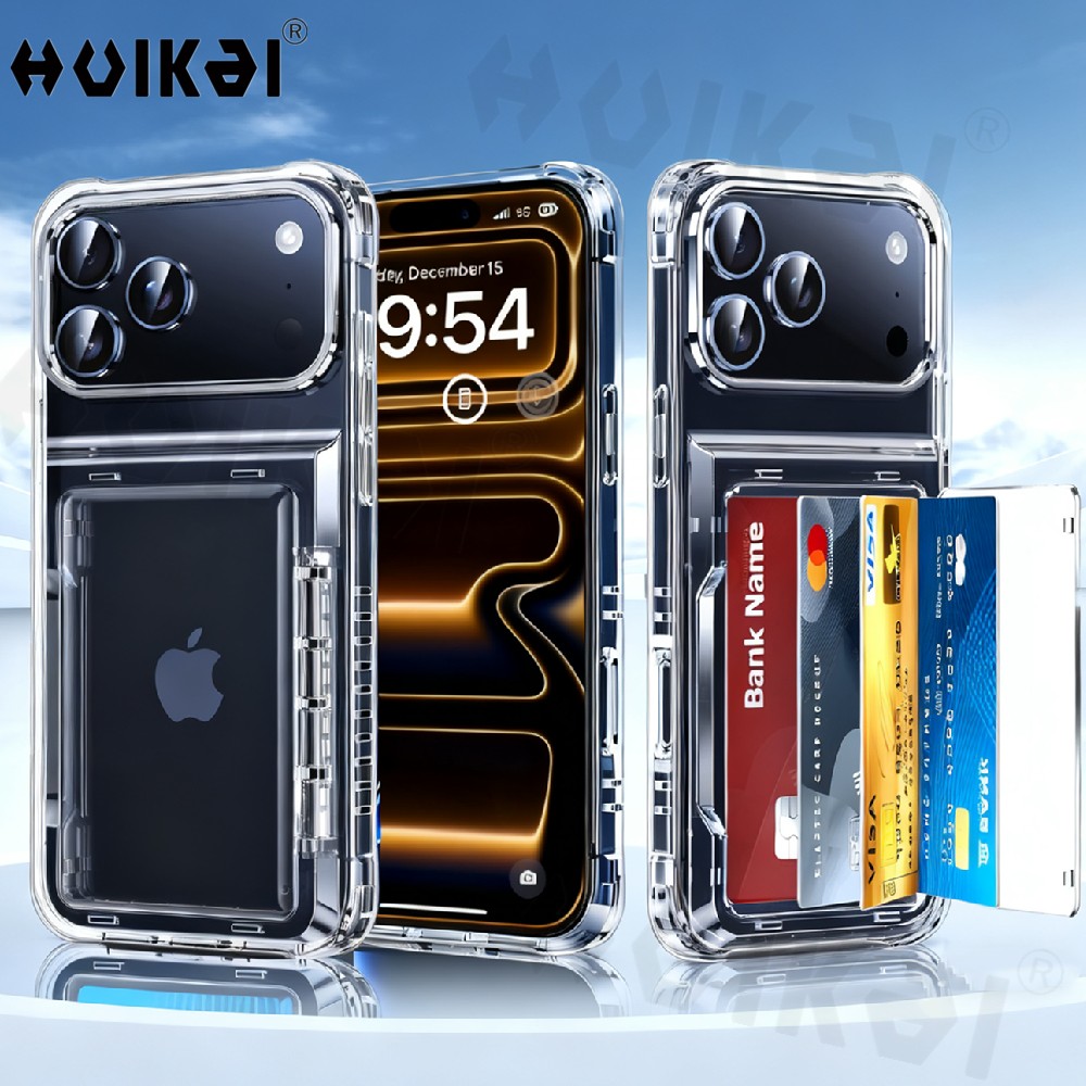 Slim Card Slot Case - Brieftaschen-Kartenhülle für iPhone 17 Pro Max