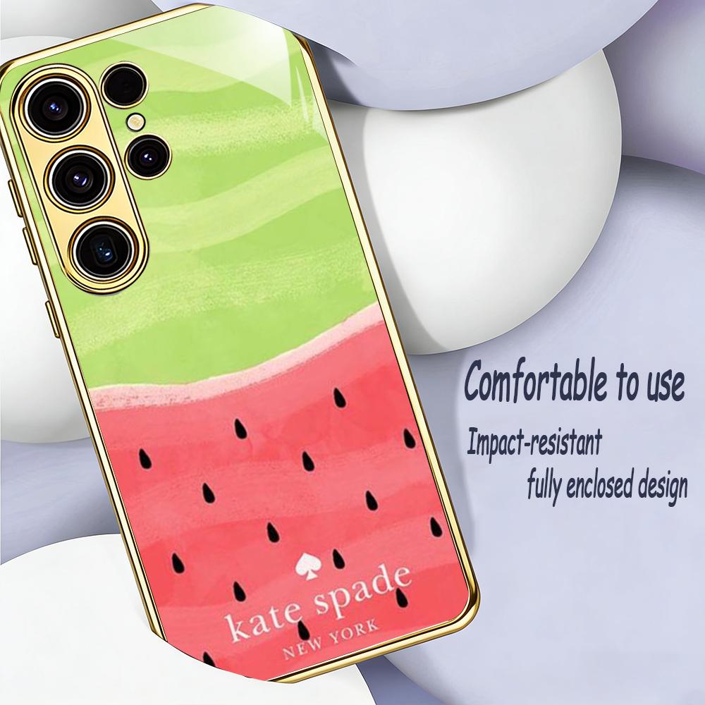 Phone Cases Kate Spade - Flower k-Kate-SpadeS F-Four-leafs Handyhülle für Samsung