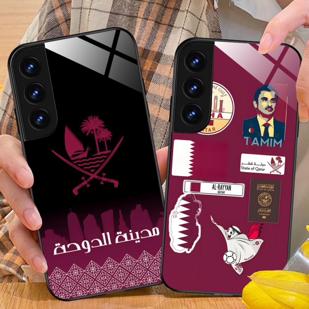 Phone Cases Qatar - Katar-Flagge-Handyhülle für Samsung Galaxy S25 S24