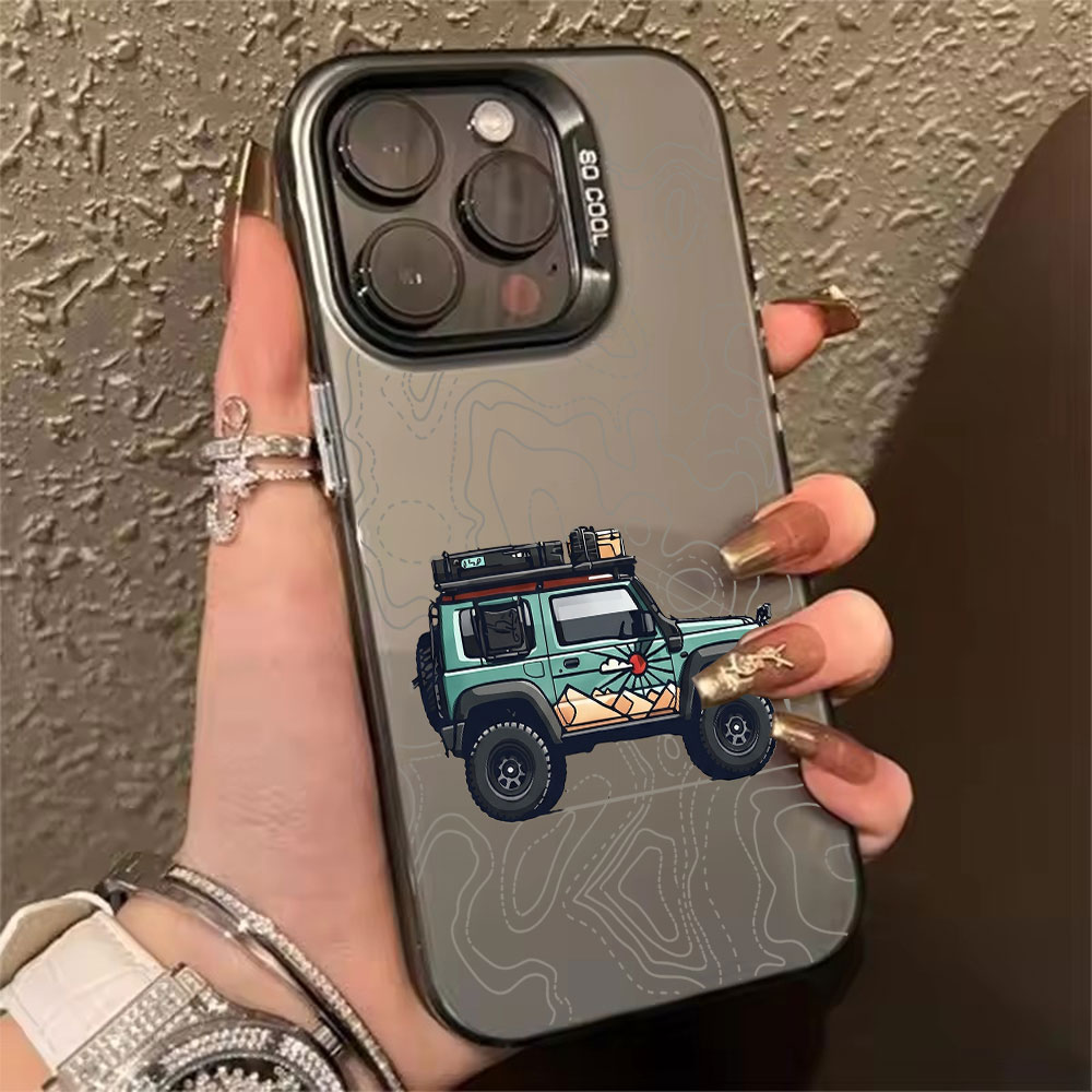 Phone Cases Otterbox - Einfache Auto-Muster Handyhülle für iPhone 17