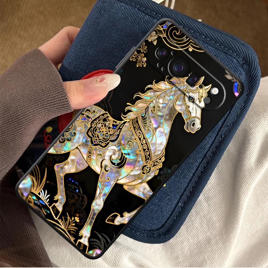 Phone Cases Google Pixel 10 Pro - Lucky Horse Funda Handyhülle für Google