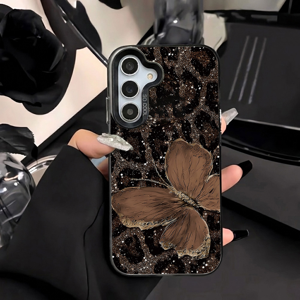 Phone Cases Galaxy A16 5G - Harte IMD Leoparden-Hülle für Samsung S26