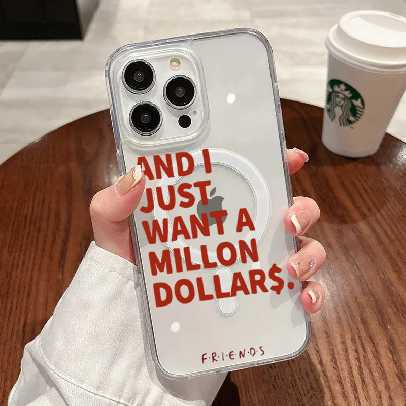 Phone Cases Mous - Modische Abstrakte Zitate Hülle für iPhone