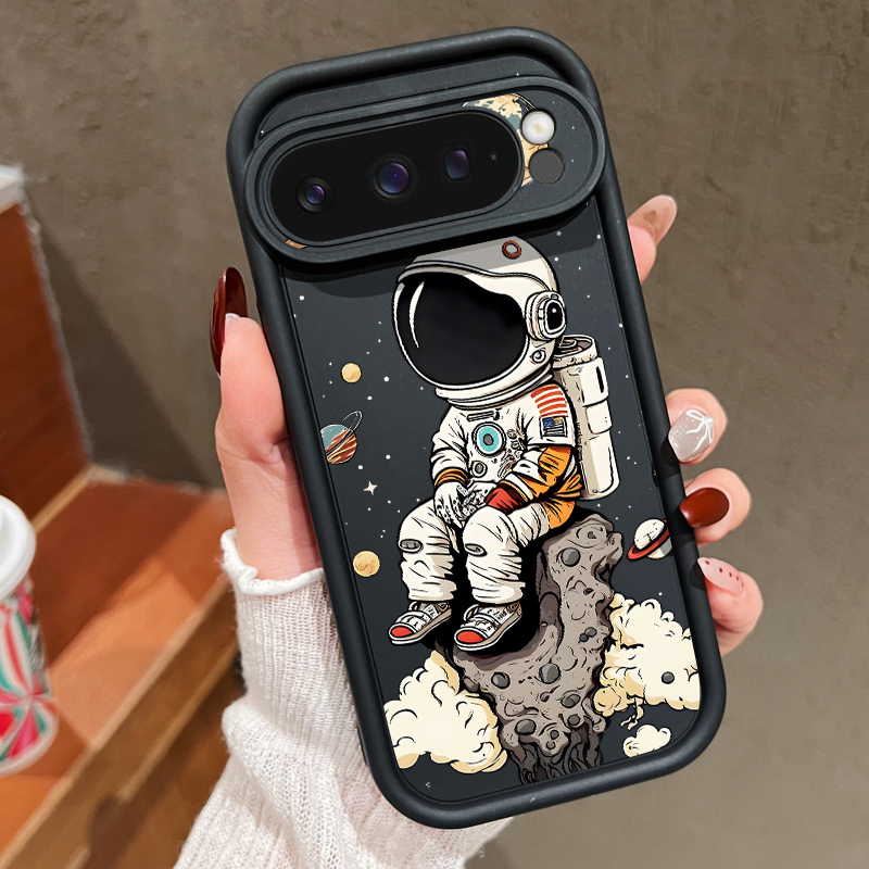 Phone Cases Google Pixel 10 Pro - Cartoon-Astronauten-Print TPU-Handyhülle für Google Pixel 10