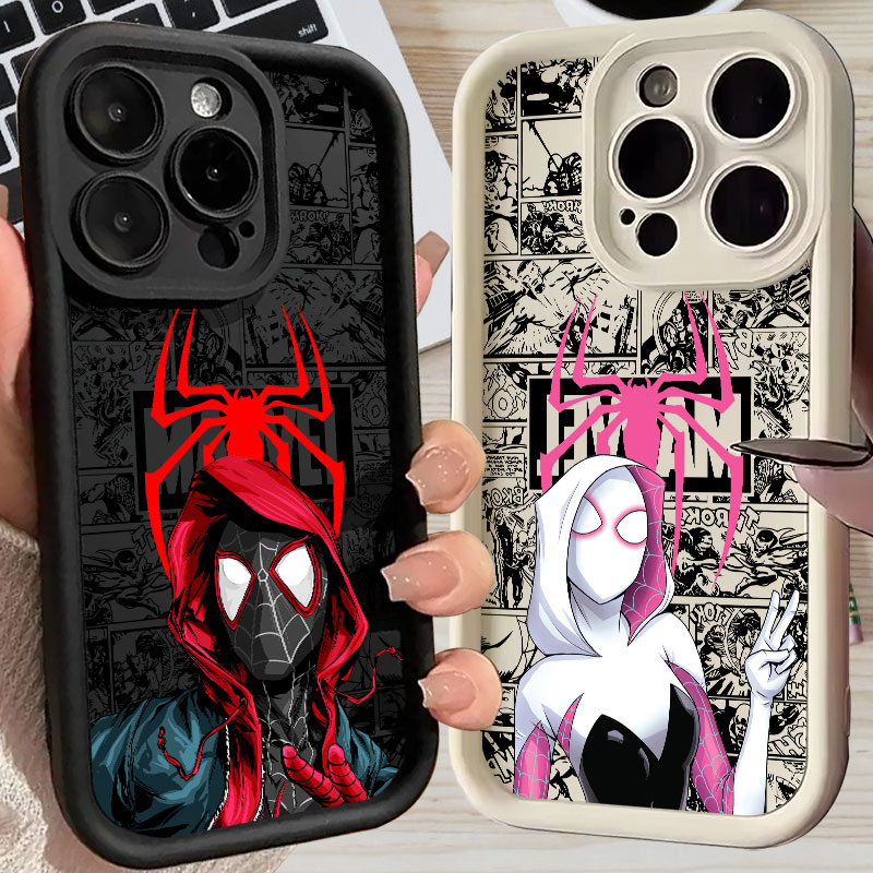 Spiderman Miles Morales Gwen M – Phone Cases For Iphone 15 Bewertung und Preis