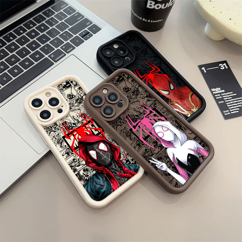 Spiderman Miles Morales Gwen M – Phone Cases For Iphone 15 Bewertung und Preis