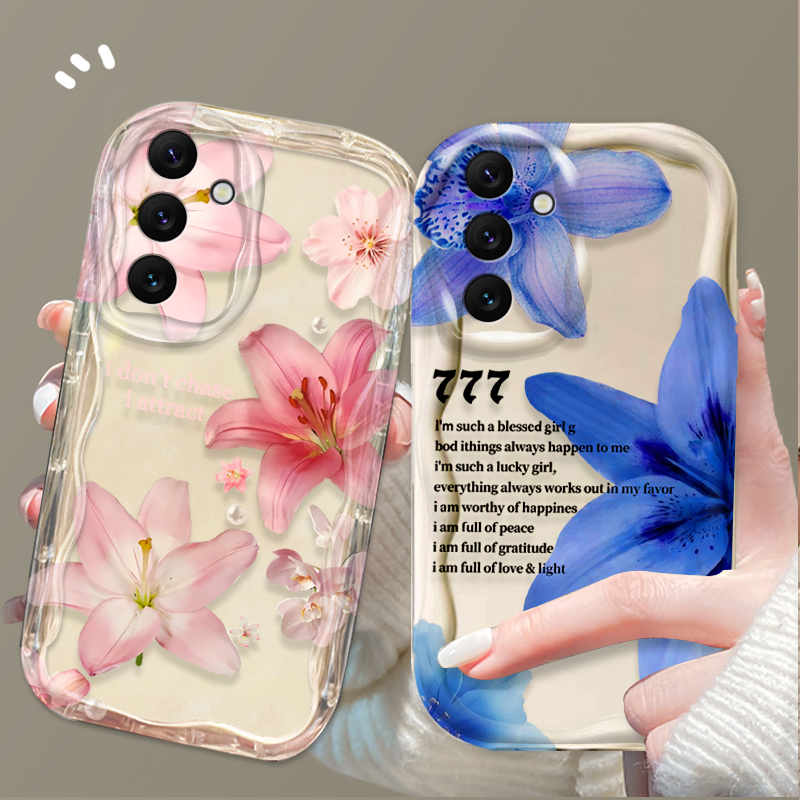 Schöne Rosa Lilien-Muster Hand – Phone Cases For Samsung A14 Bewertung und Preis