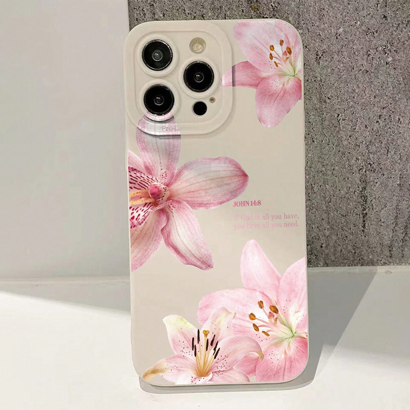 Blaue Blumenmuster-Silikon-INS – Phone Cases Otterbox Bewertung und Preis