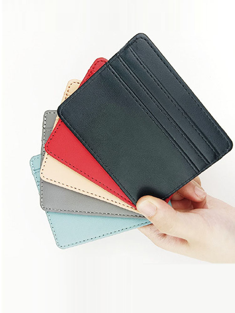 PU-Leder Ausweishülle - Schlan – Slim Card Slot Case Bewertung und Preis