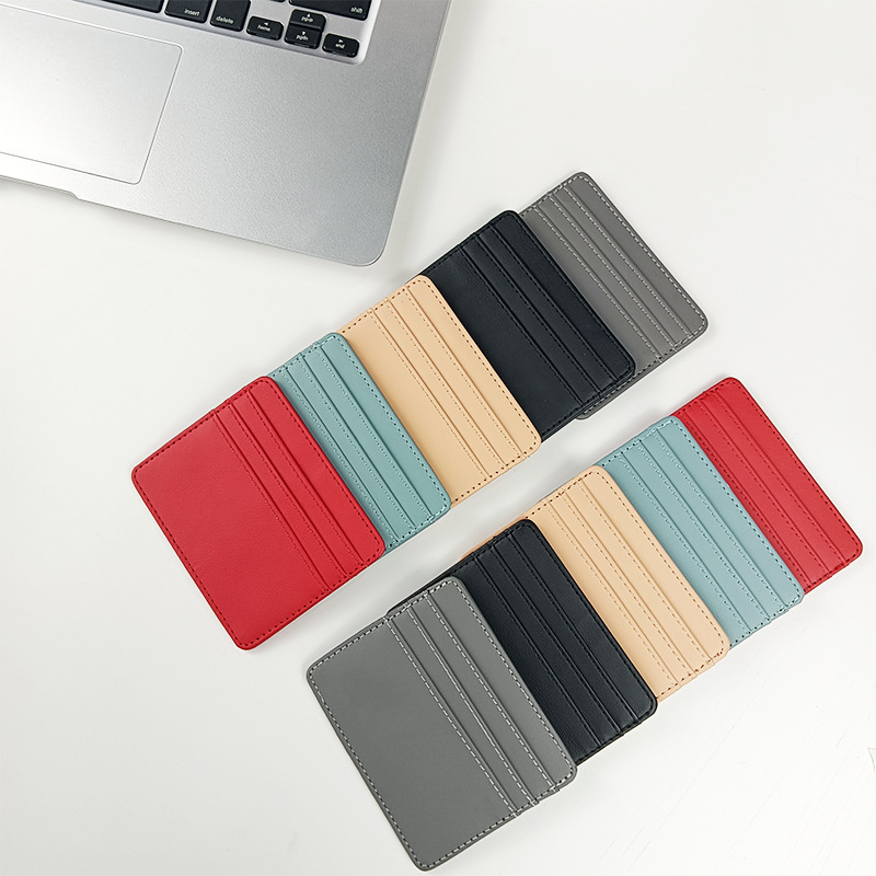 PU-Leder Ausweishülle - Schlan – Slim Card Slot Case Bewertung und Preis