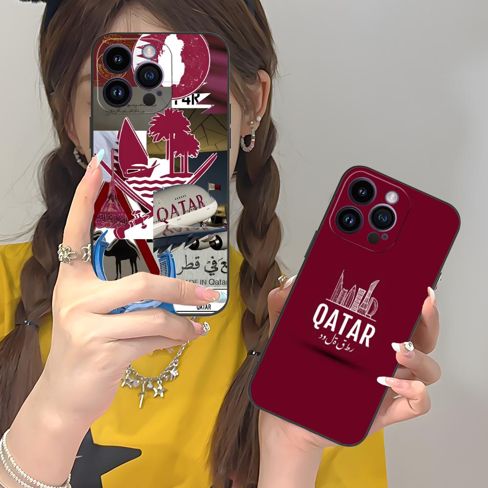 Katar-Flagge Handyhülle für iP – Phone Cases Qatar Bewertung und Preis