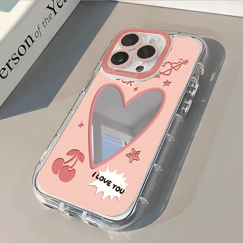 Rosa Kirschherz-Liebes-Luftkis – Phone Cases Cool Girl Bewertung und Preis