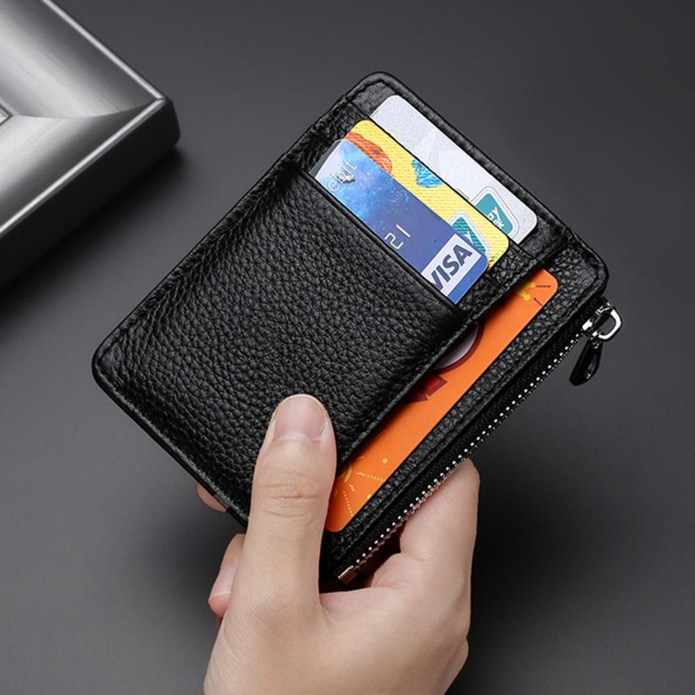 Echtes Leder ID Karte Halter C – Slim Card Slot Case Bewertung und Preis