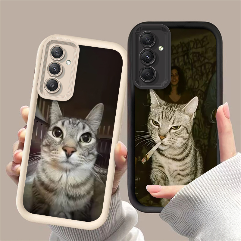 Trendige Katzen-Raucher-Handyh – Phone Cases For Samsung A14 Bewertung und Preis