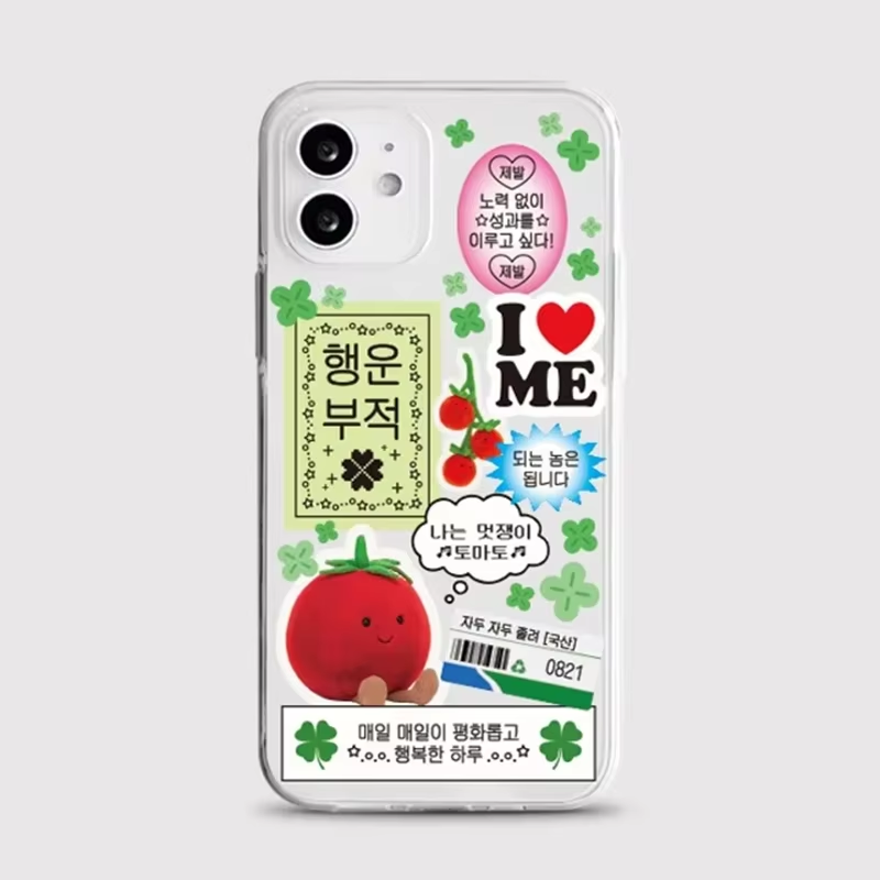 Koreanische Ins-Stil Süße Vier – Phone Cases Otterbox Bewertung und Preis