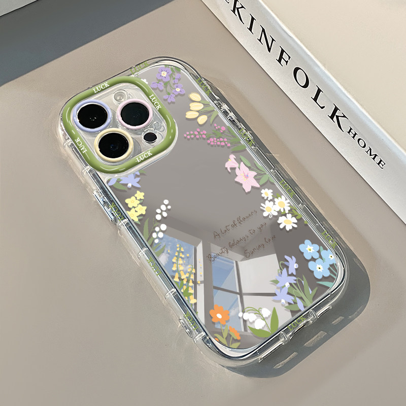 Bunte Blumen-Graffiti Air Cush – Phone Cases Cool Girl Bewertung und Preis