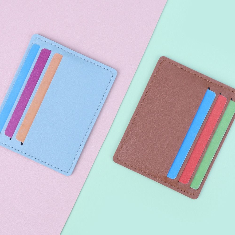 Neuer PU-Leder Kartenhalter in – Slim Card Slot Case Bewertung und Preis