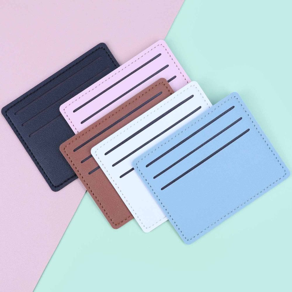 Neuer PU-Leder Kartenhalter in – Slim Card Slot Case Bewertung und Preis