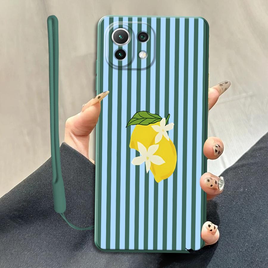 Lemon Cool Stripe Pattern Hüll – Phone Cases Iphone 11 Bewertung und Preis