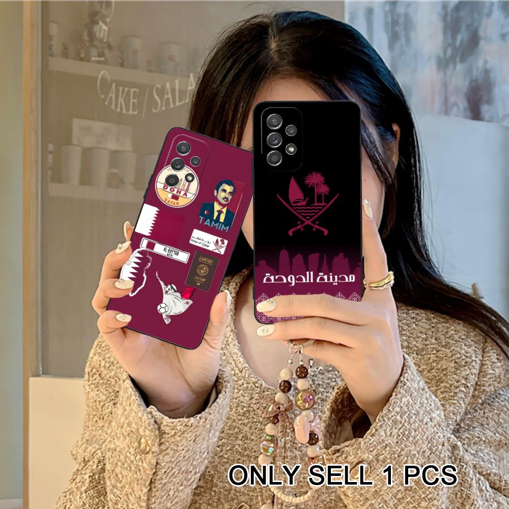 Katar-Flagge Matte TPU Handyhü – Phone Cases Qatar Bewertung und Preis