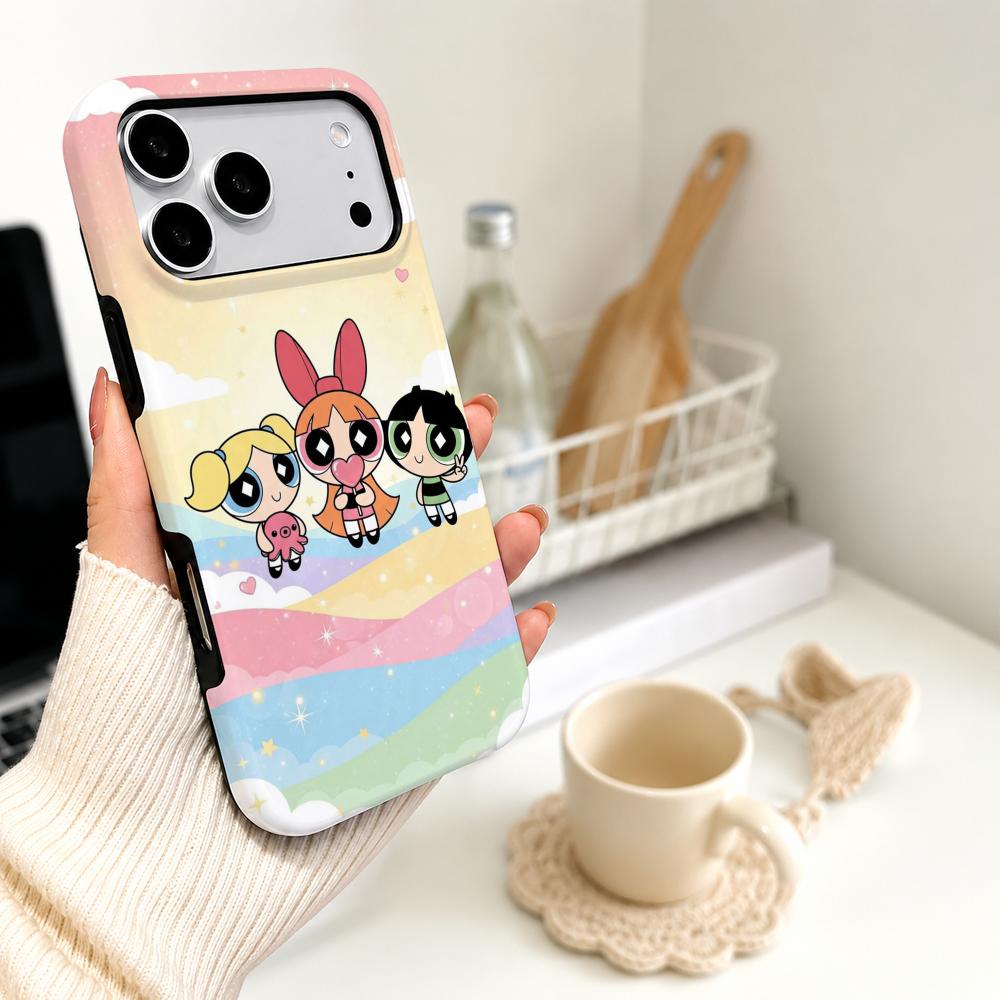 Anime P-Powerpuff Girls Handyh – Phone Cases Cool Girl Bewertung und Preis