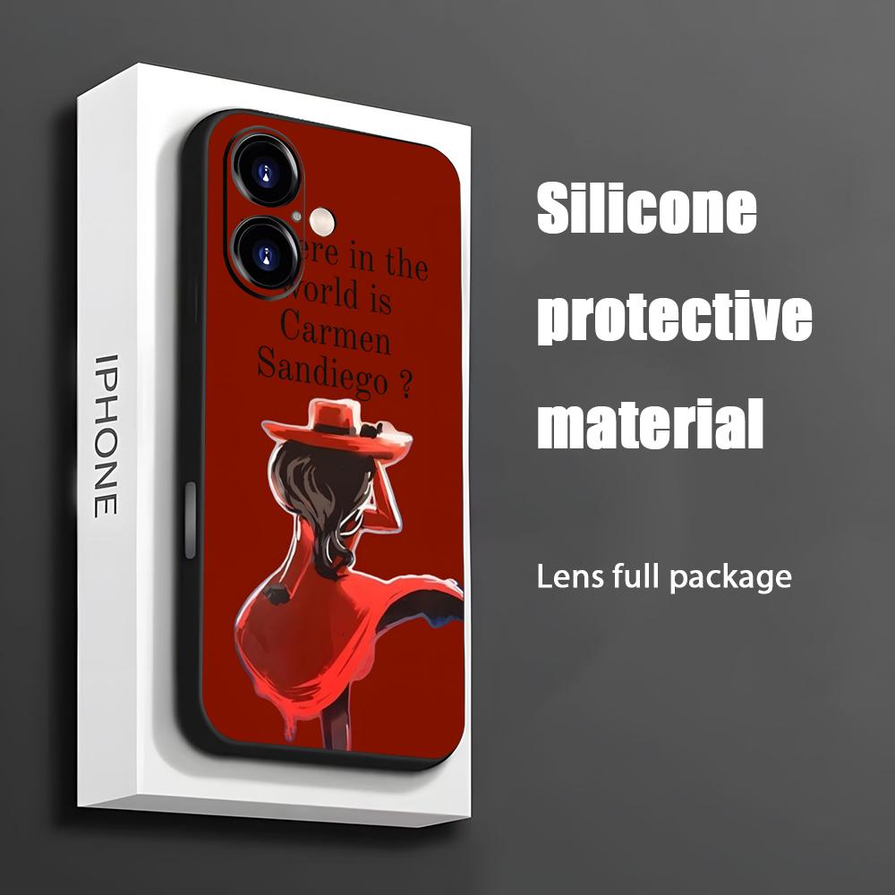 Heiße Carmen Sandiego Cartoon  – Phone Cases Otterbox Bewertung und Preis