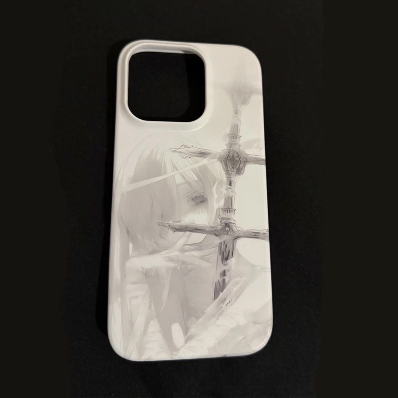 Schöne Anime-Mädchen-Schwert-D – Phone Cases Cool Girl Bewertung und Preis
