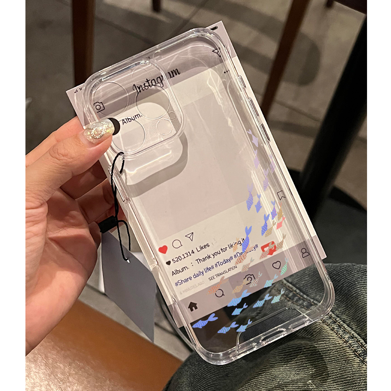 Ins Small Fish Group Kreative  – Cute Anime Case Bewertung und Preis