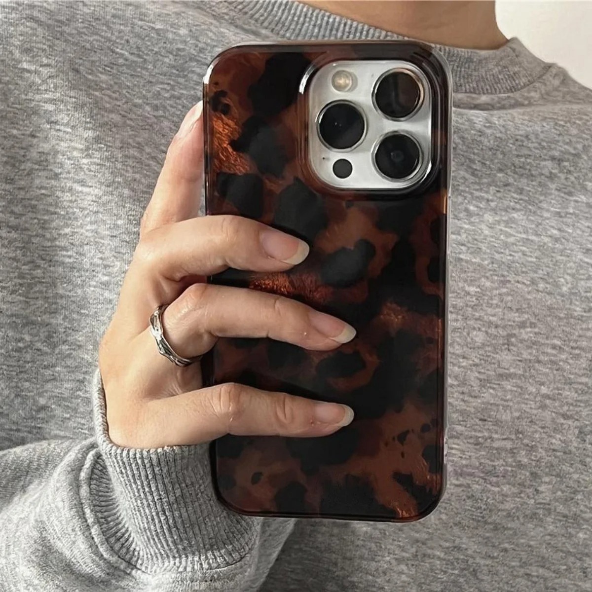 Retro-Amber-Textur Laser-Handy – Phone Cases Otterbox Bewertung und Preis