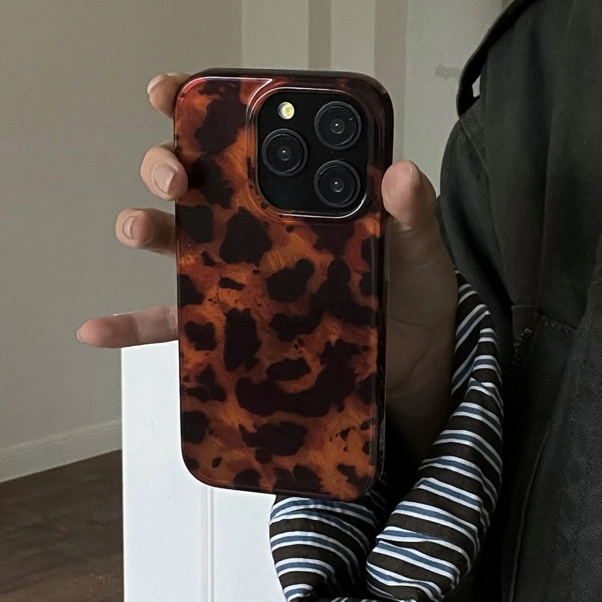 Retro-Amber-Textur Laser-Handy – Phone Cases Otterbox Bewertung und Preis