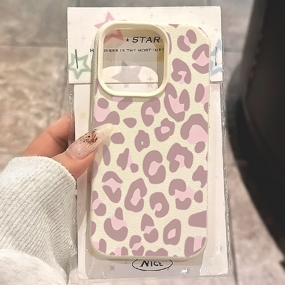 Hellviolette Leopardenmuster-H – Phone Cases Leopard Print Bewertung und Preis