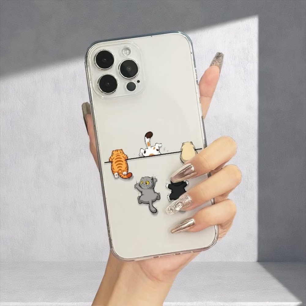 Süße Katzenmuster-Handyhülle f – Phone Cases Mous Bewertung und Preis
