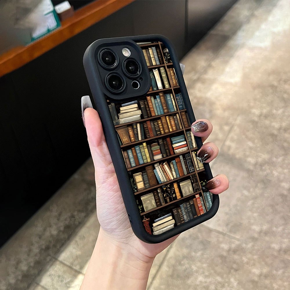 Bücherregal-Design Handyhülle  – Phone Cases Otterbox Bewertung und Preis