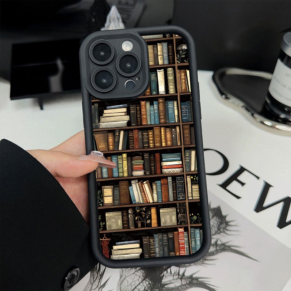 Bücherregal-Design Handyhülle  – Phone Cases Otterbox Bewertung und Preis