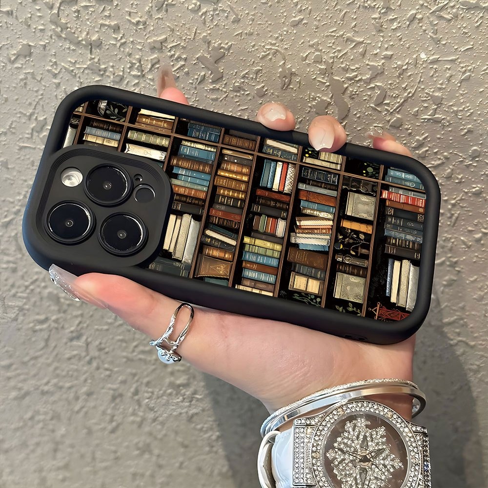 Bücherregal-Design Handyhülle  – Phone Cases Otterbox Bewertung und Preis