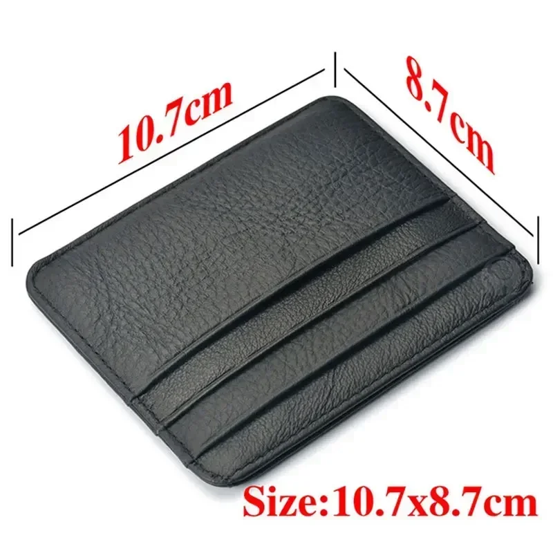 Neue Dünne Echtes Leder Mini B – Slim Card Slot Case Bewertung und Preis