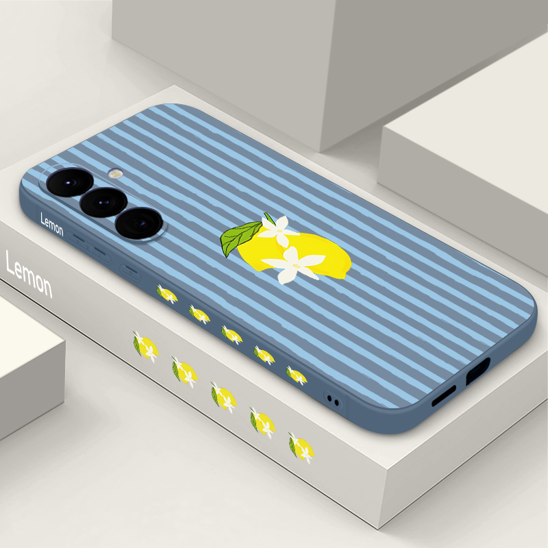 Gestreifte Zitronen-Print TPU  – Phone Cases Galaxy A16 5G Bewertung und Preis