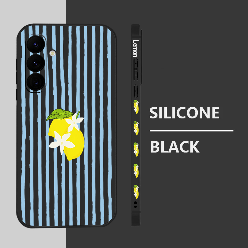 Gestreifte Zitronen-Print TPU  – Phone Cases Galaxy A16 5G Bewertung und Preis