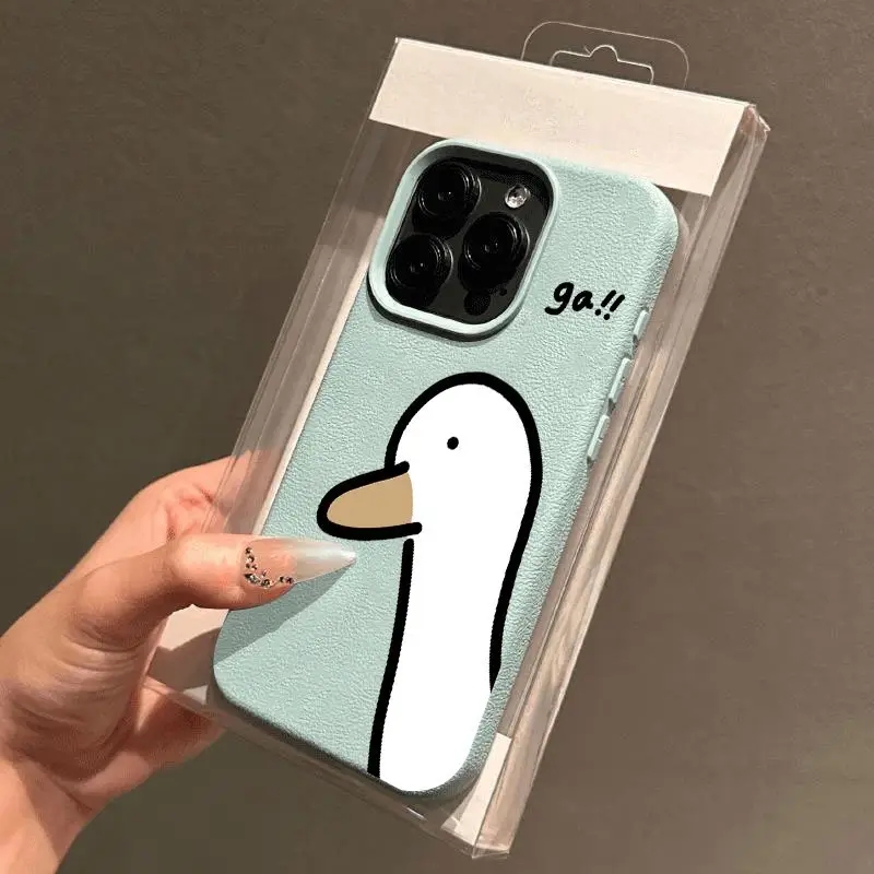 Cartoon süße Ente Handyhülle f – Cute Anime Case Bewertung und Preis