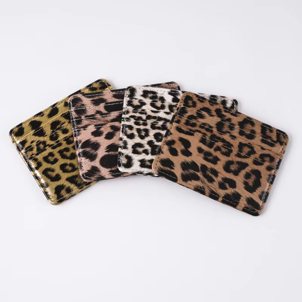 Klassisches PU-Leder Leoparden – Slim Card Slot Case Bewertung und Preis