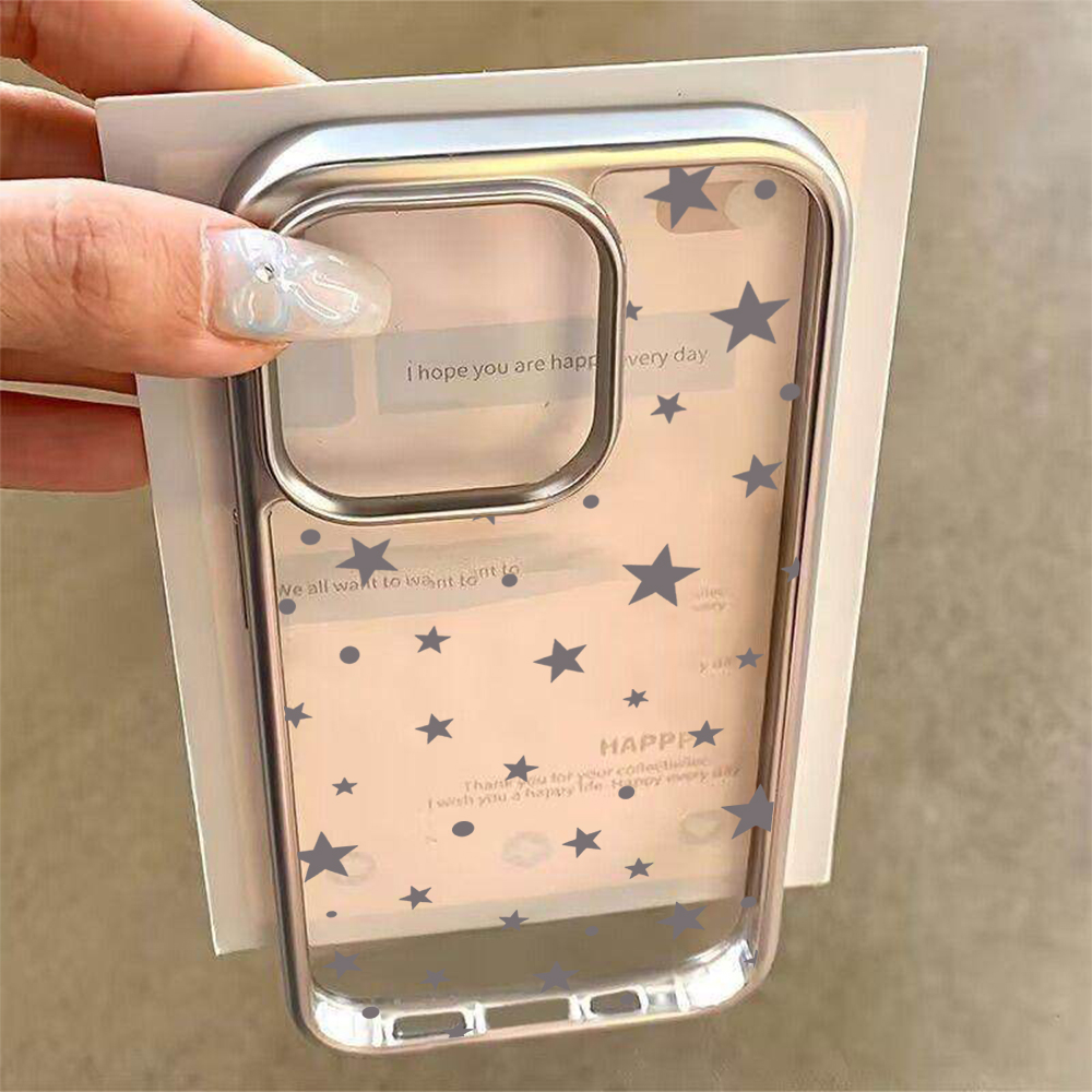 Y2K Stars Fashion Clear Cases  – Phone Cases Popular Bewertung und Preis