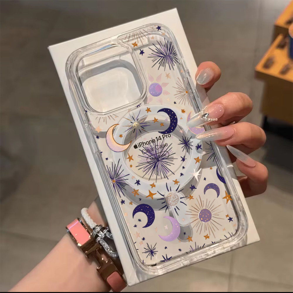 Romantische Sonne-Mond-Sterne  – Phone Cases Unique Bewertung und Preis