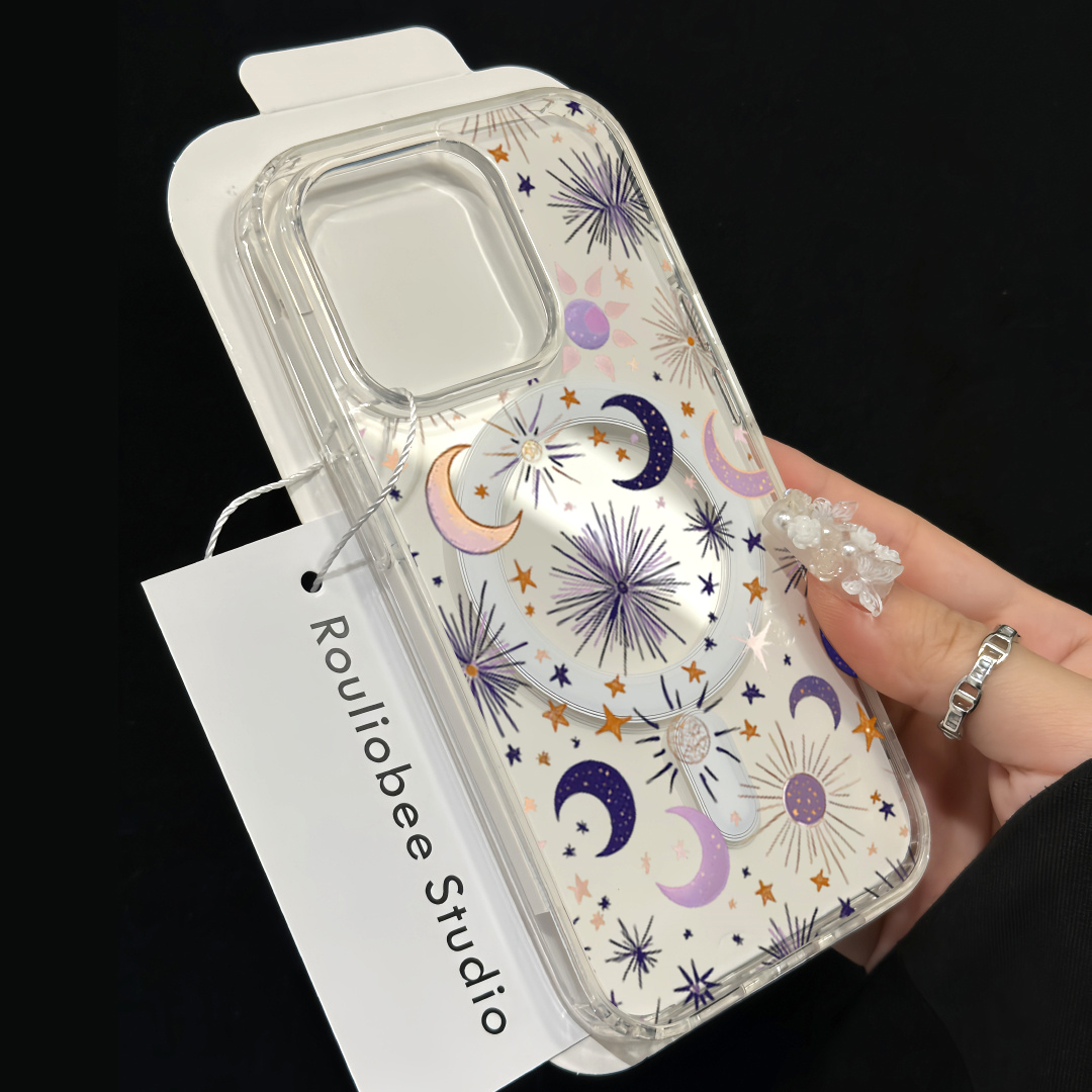 Romantische Sonne-Mond-Sterne  – Phone Cases Unique Bewertung und Preis